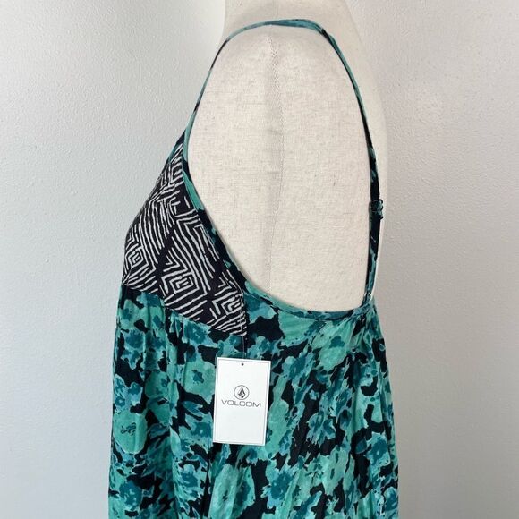 NWT Volcom Chances Are Midi Dress Size XS - Picture 4 of 7